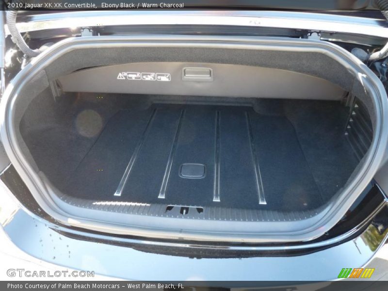  2010 XK XK Convertible Trunk