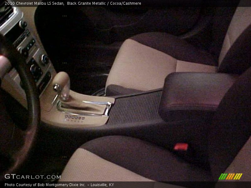 Black Granite Metallic / Cocoa/Cashmere 2010 Chevrolet Malibu LS Sedan