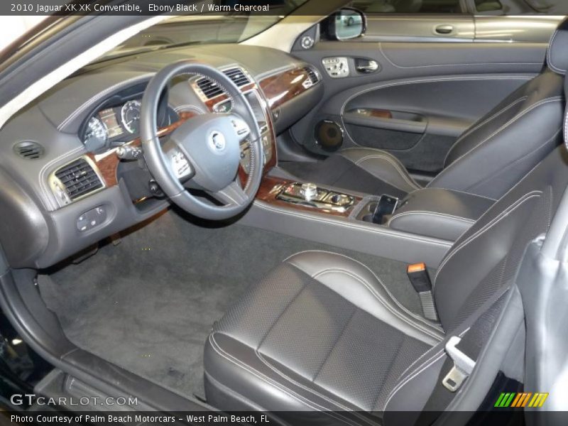 Warm Charcoal Interior - 2010 XK XK Convertible 