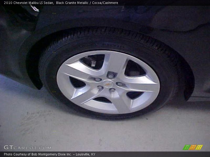 Black Granite Metallic / Cocoa/Cashmere 2010 Chevrolet Malibu LS Sedan
