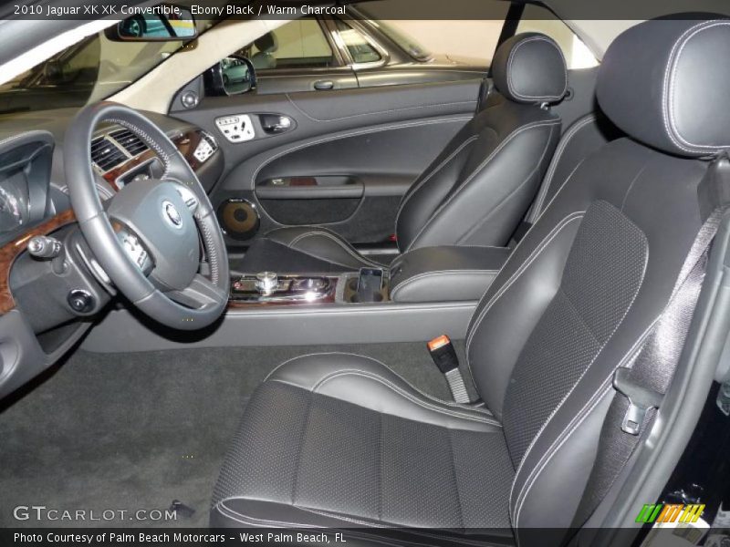  2010 XK XK Convertible Warm Charcoal Interior