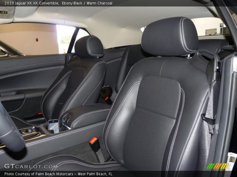  2010 XK XK Convertible Warm Charcoal Interior