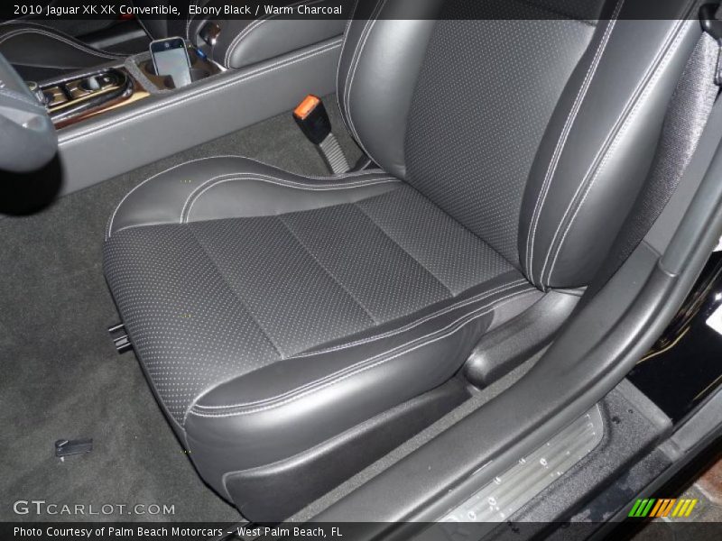  2010 XK XK Convertible Warm Charcoal Interior