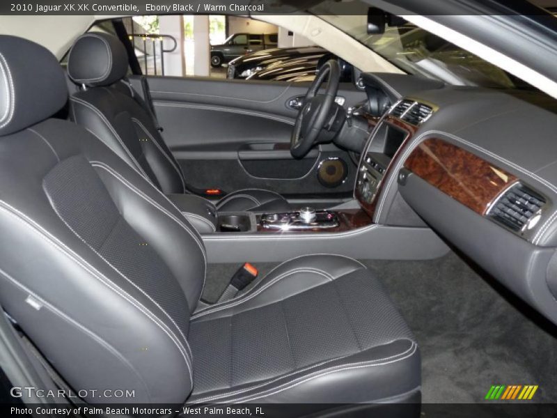  2010 XK XK Convertible Warm Charcoal Interior