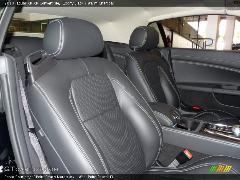  2010 XK XK Convertible Warm Charcoal Interior