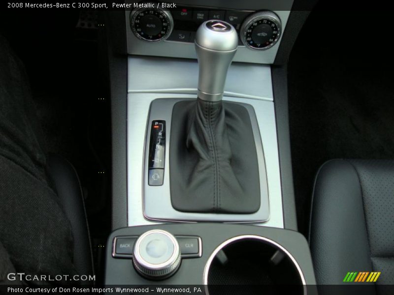 Pewter Metallic / Black 2008 Mercedes-Benz C 300 Sport