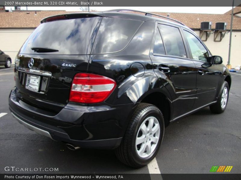  2007 ML 320 CDI 4Matic Black