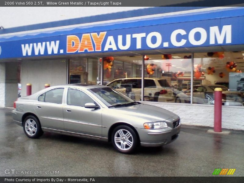 Willow Green Metallic / Taupe/Light Taupe 2006 Volvo S60 2.5T