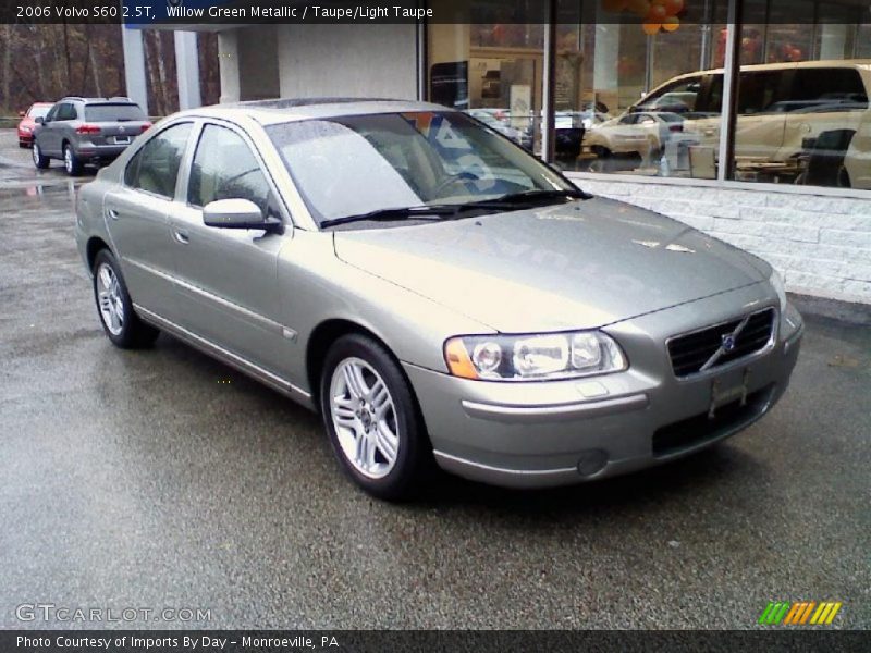 Willow Green Metallic / Taupe/Light Taupe 2006 Volvo S60 2.5T