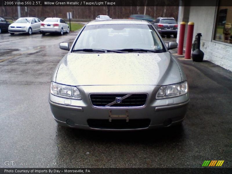 Willow Green Metallic / Taupe/Light Taupe 2006 Volvo S60 2.5T