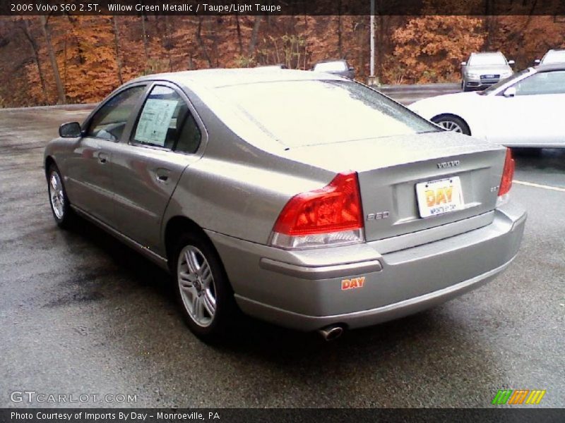 Willow Green Metallic / Taupe/Light Taupe 2006 Volvo S60 2.5T
