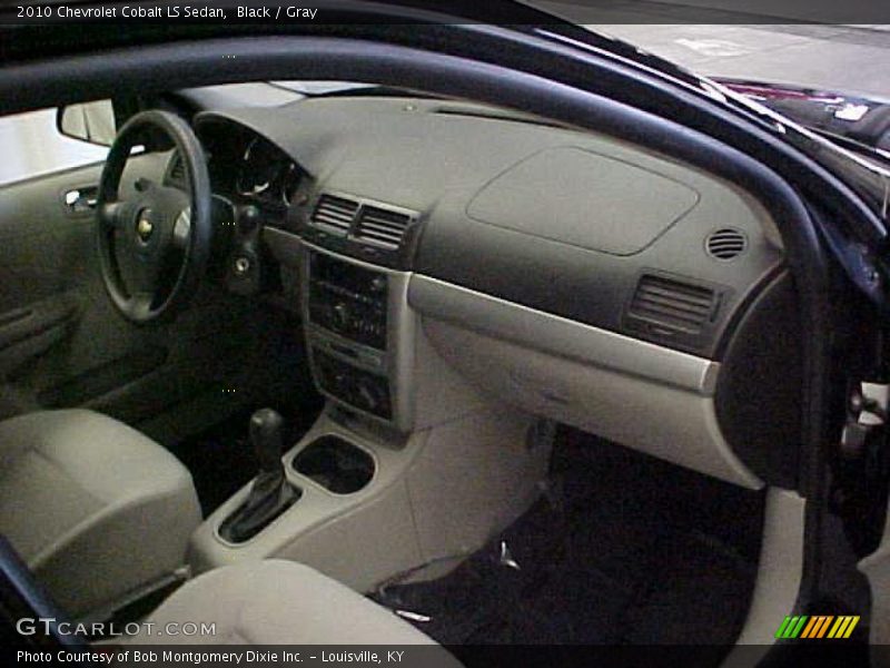 Black / Gray 2010 Chevrolet Cobalt LS Sedan