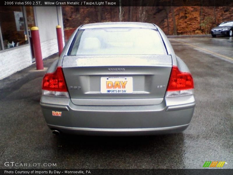 Willow Green Metallic / Taupe/Light Taupe 2006 Volvo S60 2.5T