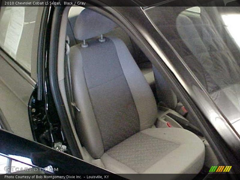 Black / Gray 2010 Chevrolet Cobalt LS Sedan