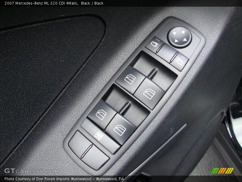 Controls of 2007 ML 320 CDI 4Matic