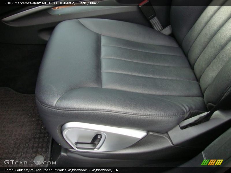  2007 ML 320 CDI 4Matic Black Interior