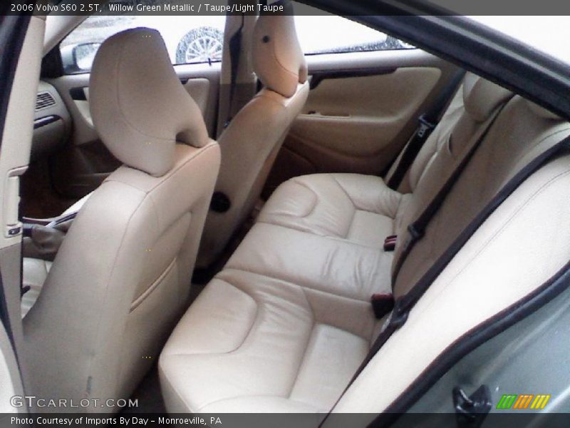 Willow Green Metallic / Taupe/Light Taupe 2006 Volvo S60 2.5T