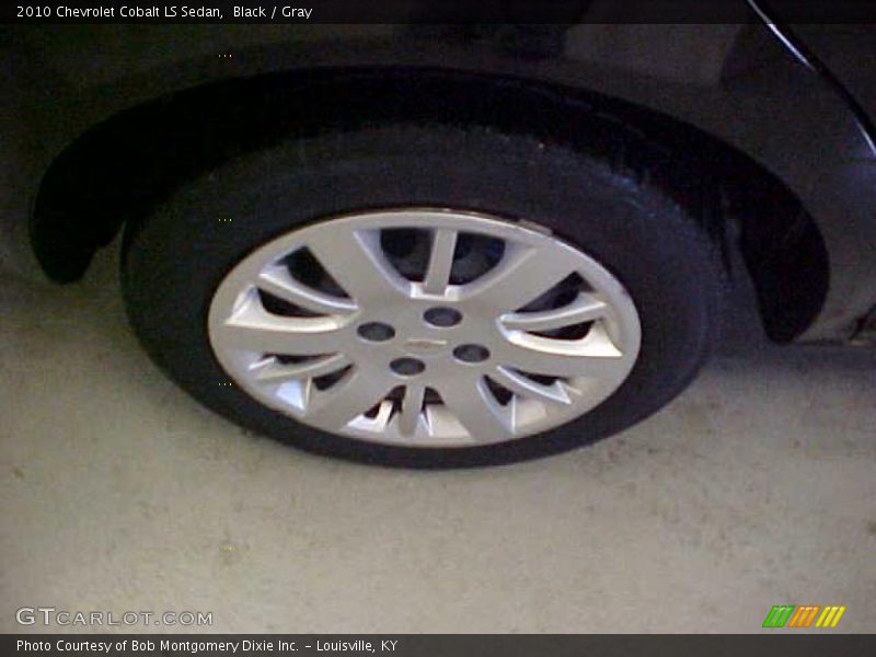 Black / Gray 2010 Chevrolet Cobalt LS Sedan