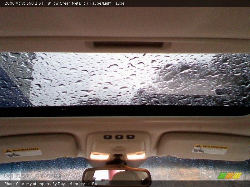 Willow Green Metallic / Taupe/Light Taupe 2006 Volvo S60 2.5T