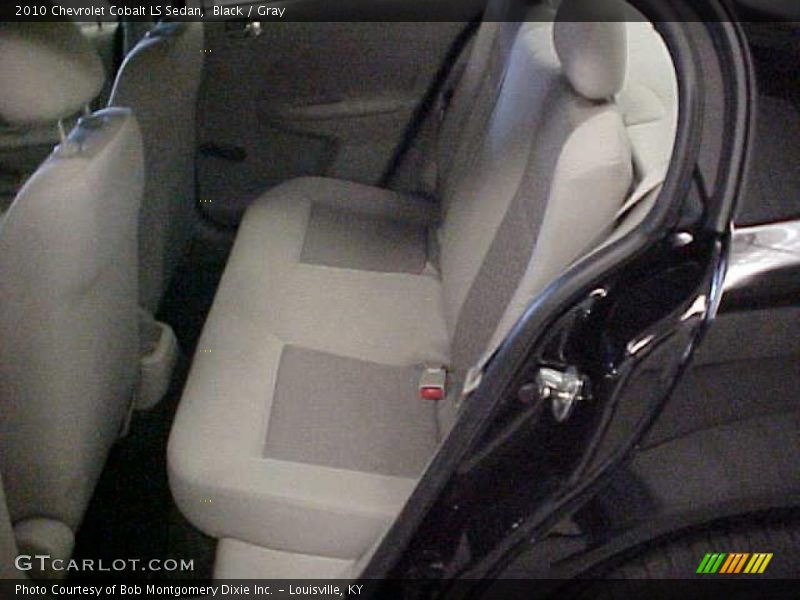 Black / Gray 2010 Chevrolet Cobalt LS Sedan