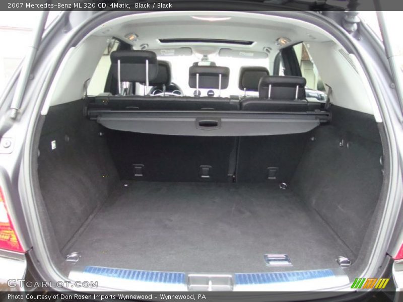  2007 ML 320 CDI 4Matic Trunk