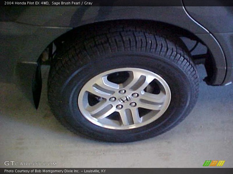 Sage Brush Pearl / Gray 2004 Honda Pilot EX 4WD