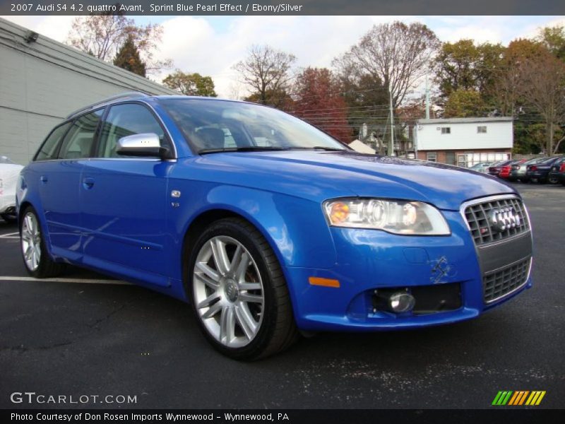  2007 S4 4.2 quattro Avant Sprint Blue Pearl Effect
