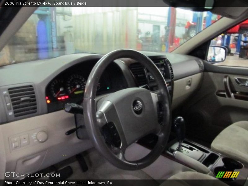 Spark Blue / Beige 2006 Kia Sorento LX 4x4