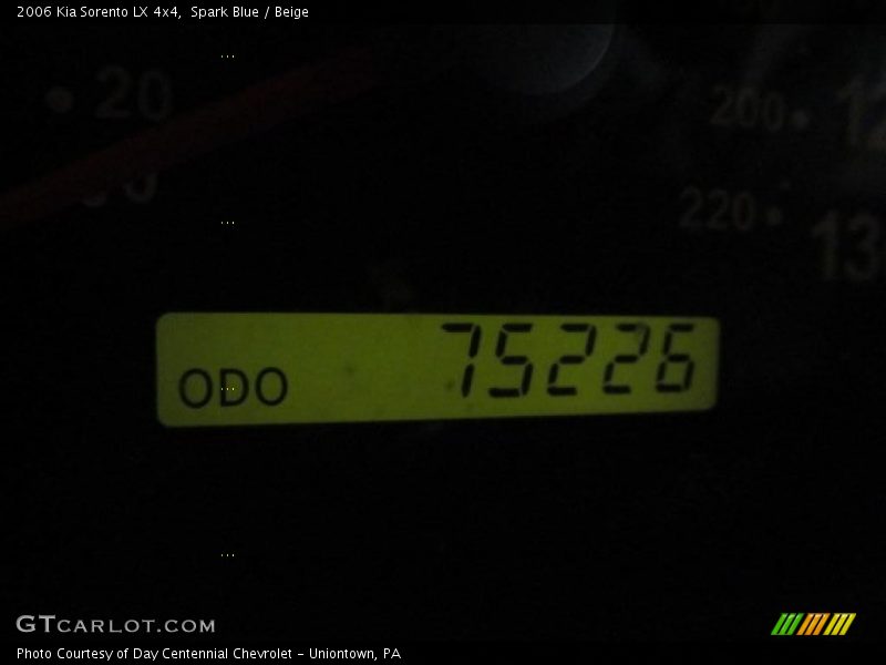 Spark Blue / Beige 2006 Kia Sorento LX 4x4