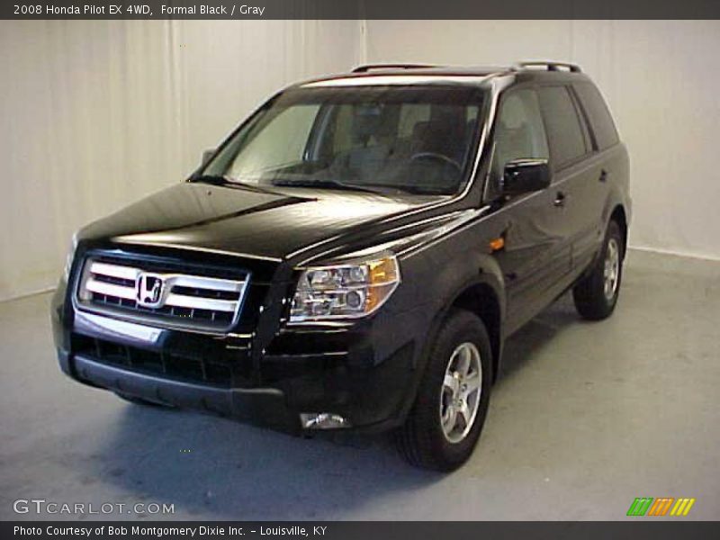 Formal Black / Gray 2008 Honda Pilot EX 4WD