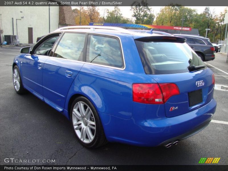  2007 S4 4.2 quattro Avant Sprint Blue Pearl Effect
