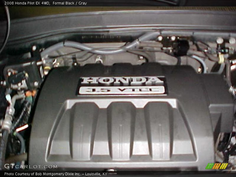 Formal Black / Gray 2008 Honda Pilot EX 4WD