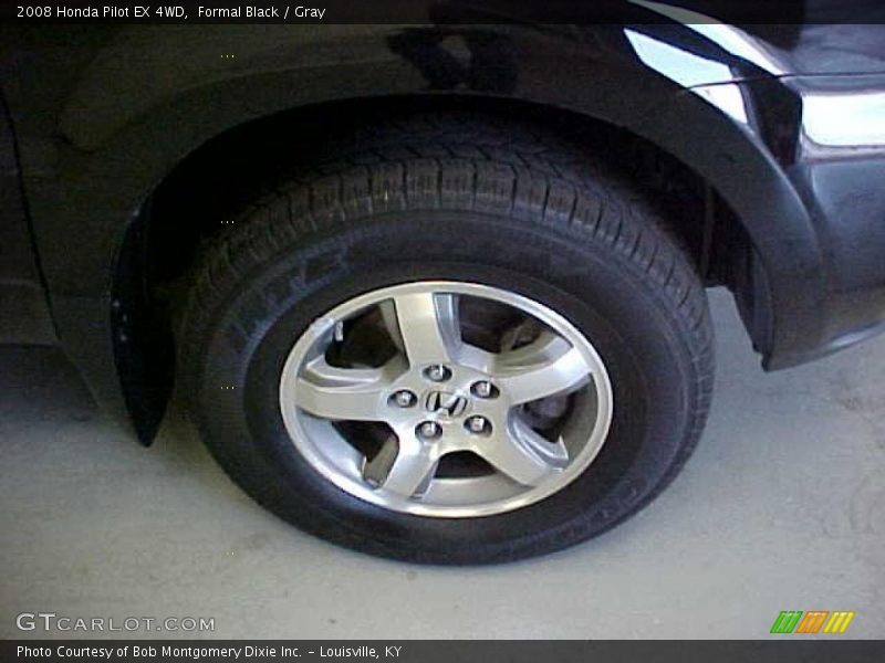 Formal Black / Gray 2008 Honda Pilot EX 4WD