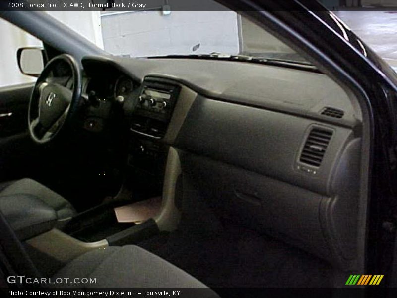 Formal Black / Gray 2008 Honda Pilot EX 4WD