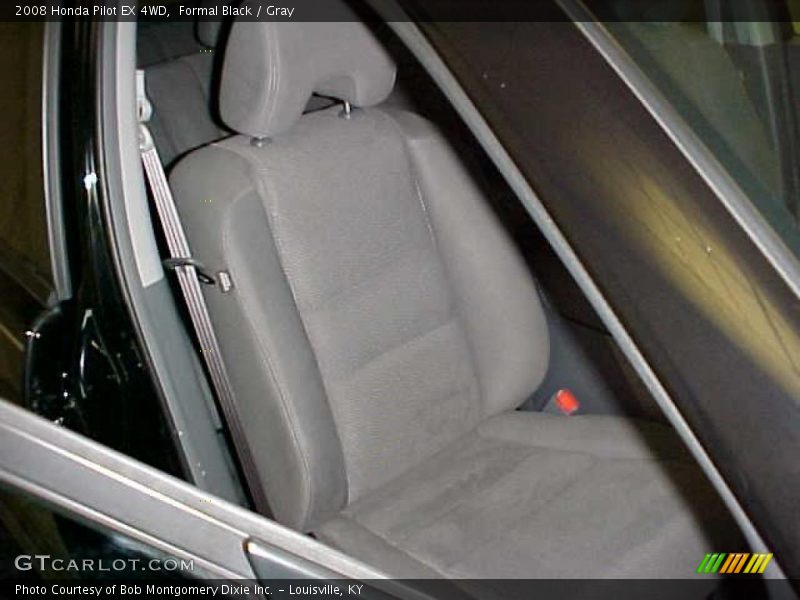 Formal Black / Gray 2008 Honda Pilot EX 4WD