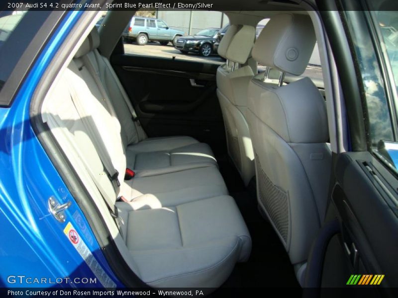  2007 S4 4.2 quattro Avant Ebony/Silver Interior
