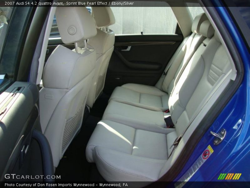  2007 S4 4.2 quattro Avant Ebony/Silver Interior