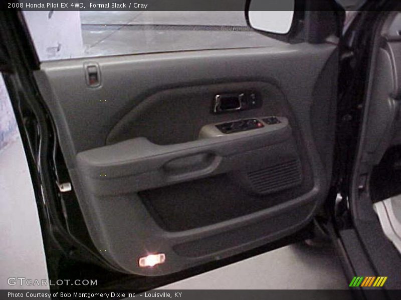 Formal Black / Gray 2008 Honda Pilot EX 4WD