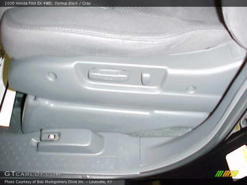 Formal Black / Gray 2008 Honda Pilot EX 4WD