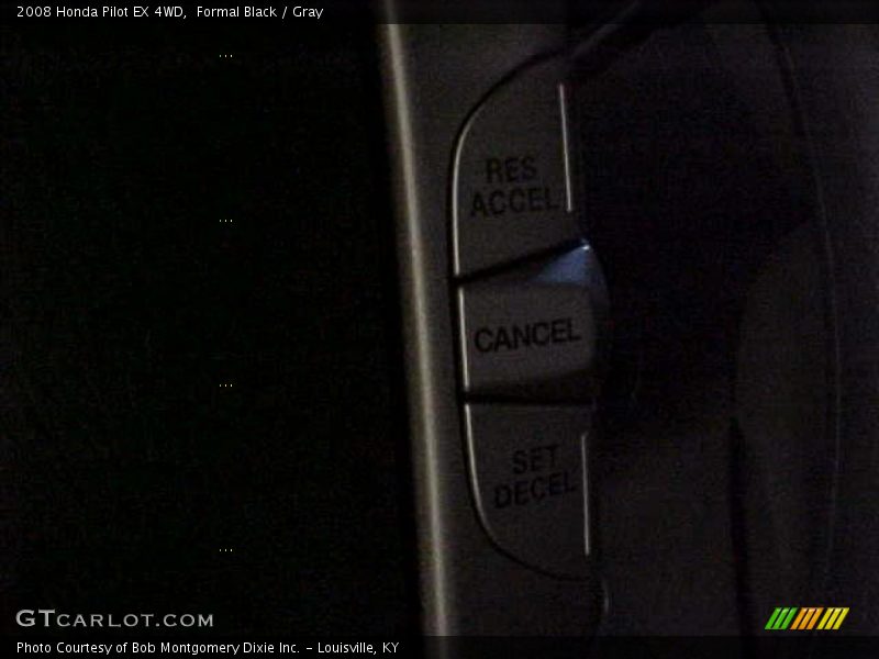 Formal Black / Gray 2008 Honda Pilot EX 4WD