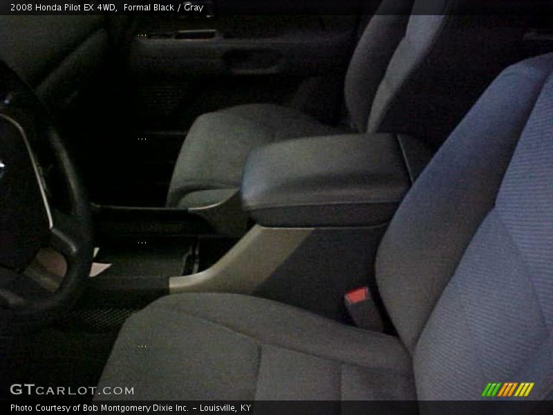 Formal Black / Gray 2008 Honda Pilot EX 4WD