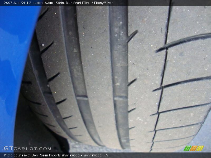 Sprint Blue Pearl Effect / Ebony/Silver 2007 Audi S4 4.2 quattro Avant