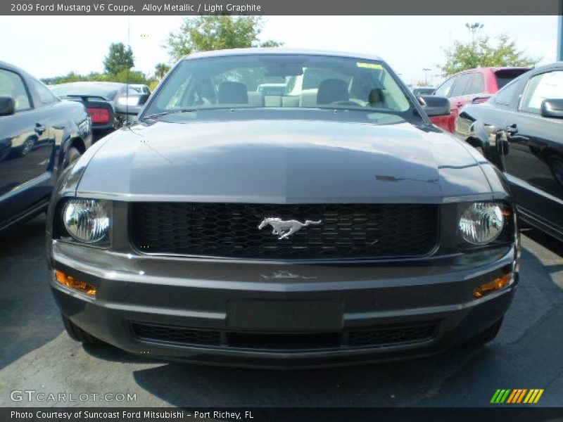 Alloy Metallic / Light Graphite 2009 Ford Mustang V6 Coupe