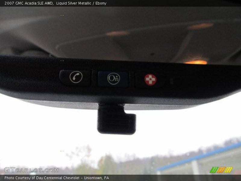 Liquid Silver Metallic / Ebony 2007 GMC Acadia SLE AWD