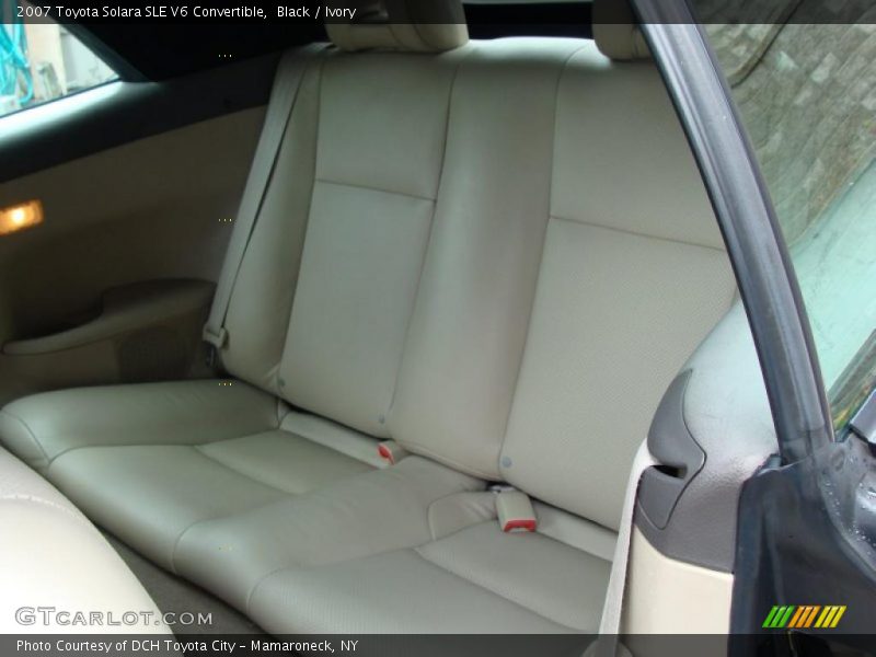 Black / Ivory 2007 Toyota Solara SLE V6 Convertible