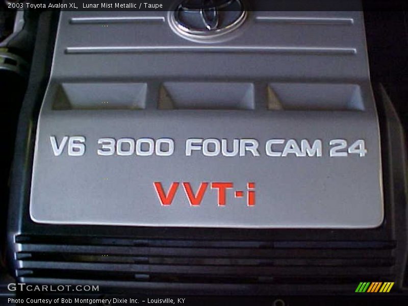 Lunar Mist Metallic / Taupe 2003 Toyota Avalon XL