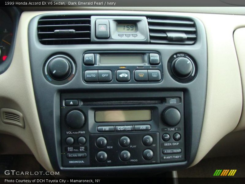 Controls of 1999 Accord EX V6 Sedan