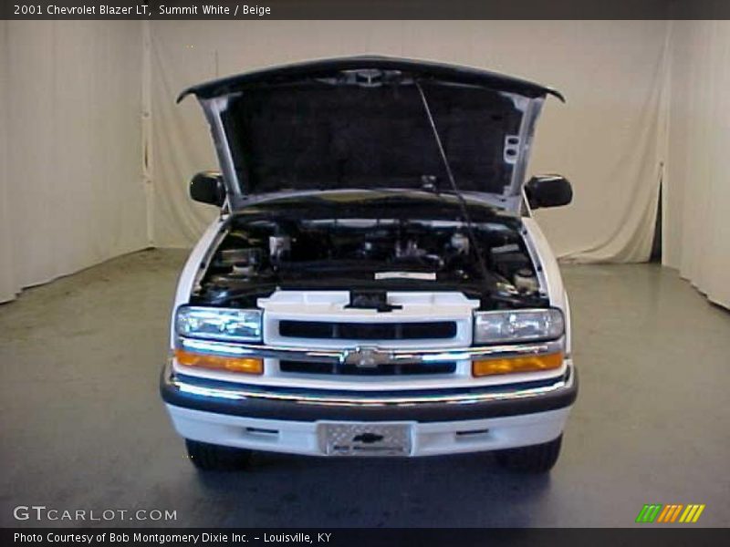 Summit White / Beige 2001 Chevrolet Blazer LT
