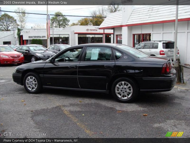 Black / Medium Gray 2003 Chevrolet Impala