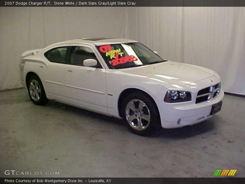 Stone White / Dark Slate Gray/Light Slate Gray 2007 Dodge Charger R/T